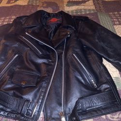 Ladies Med Leather Jacket