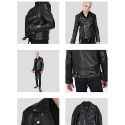 Men Real Leather Jacket 