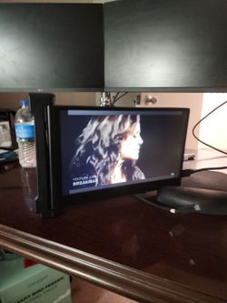 Portable screen extender for laptop