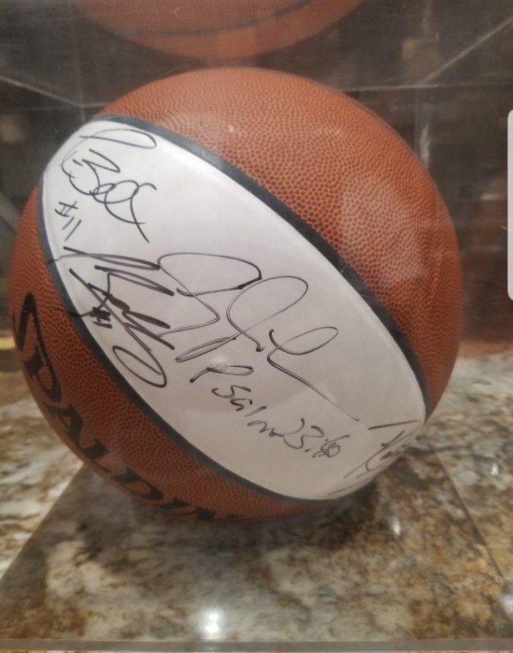 Mavericks Signed Basketball