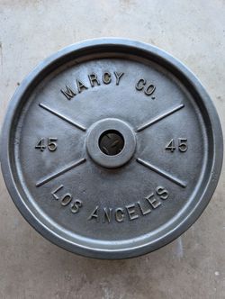 Marcy Co - 45 Lb Weight Plates