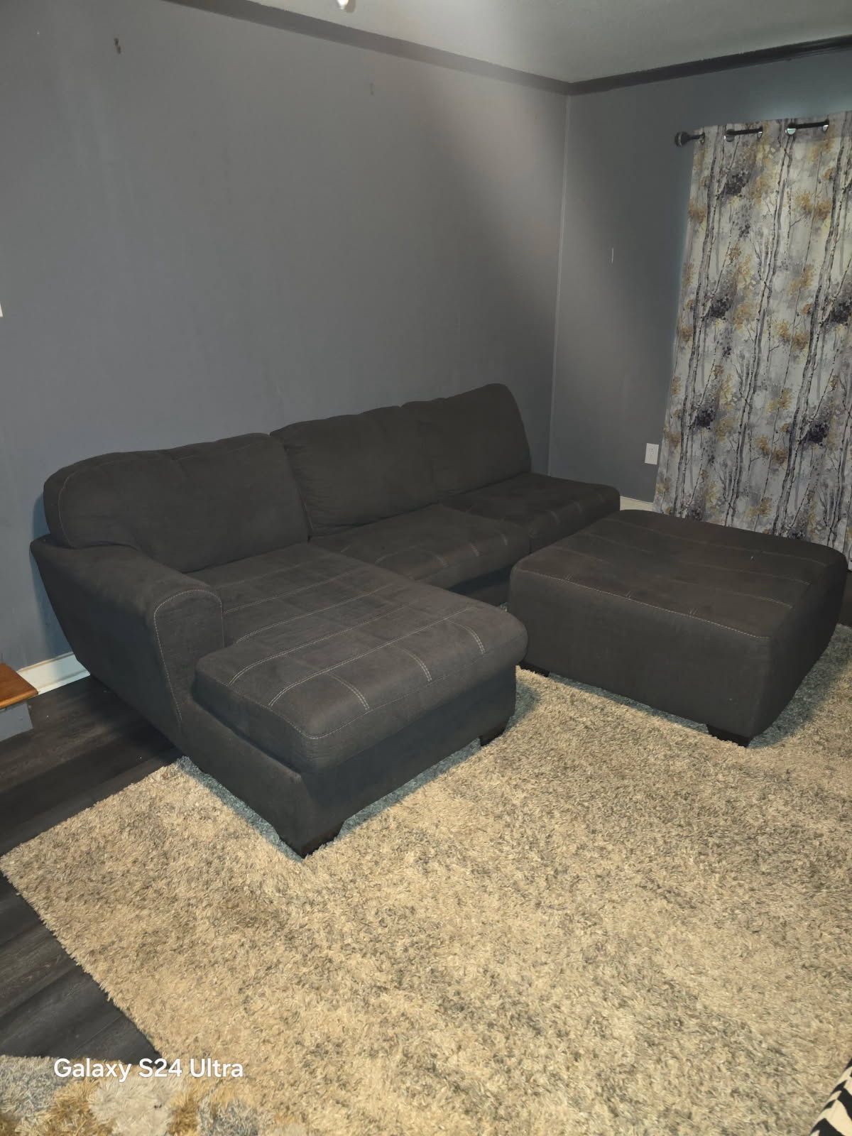 Grey Couch Clean