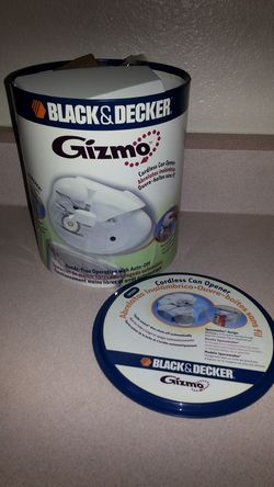 Can Opener Cordless Black & Decker Gizmo EM200C