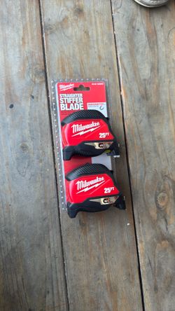 Milwaukee 25 Ft Tape Measure Double Pack