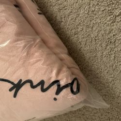 Victoria’s Secret plush pink blanket