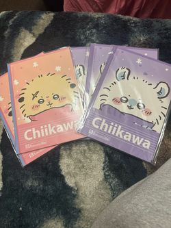 Chiikawa notebooks