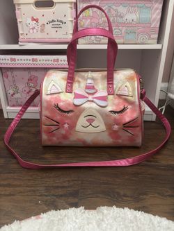 Under One Sky Unicorn cat weekender bag
