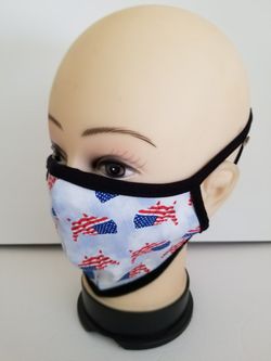 american flag mouth cover