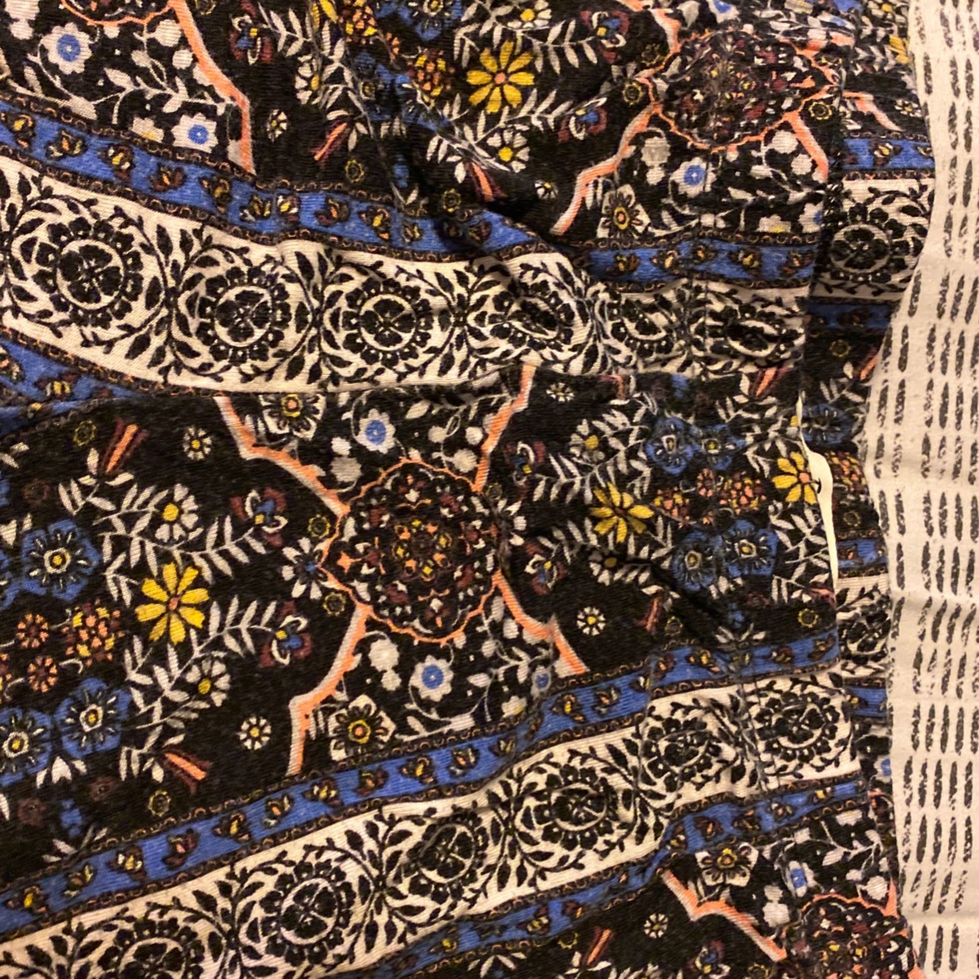High Wasted Pattern Stretch Pants