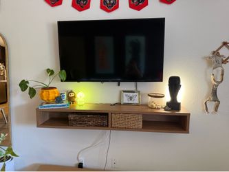 Floating TV console