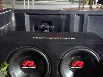 Amplifier 4 Channel And Renegade Subs