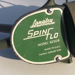 vintage Langley Spinflo Model 822GB fishing reel