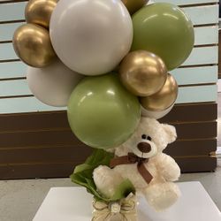Teddy Bear Balloon Centerpiece 