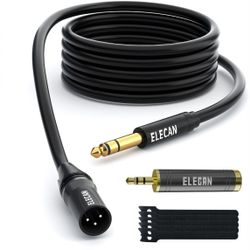 15ft TRS to XLR cable