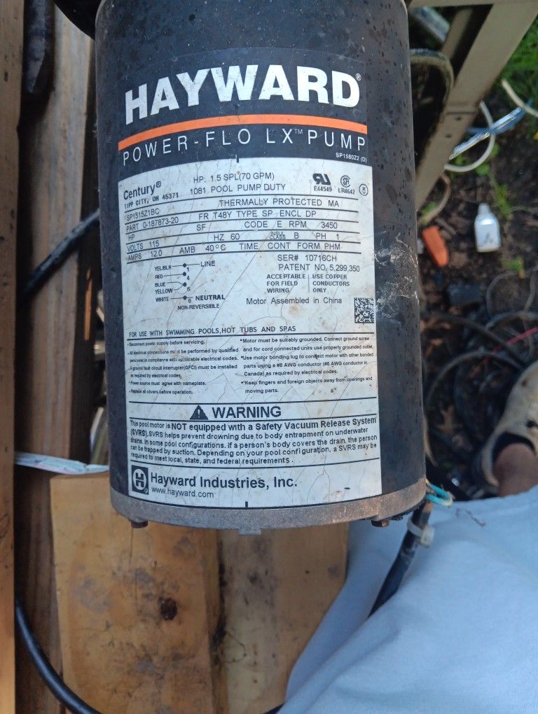Hayward Power Flo Lx Pump