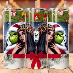Grinch And Babe Tumbler 