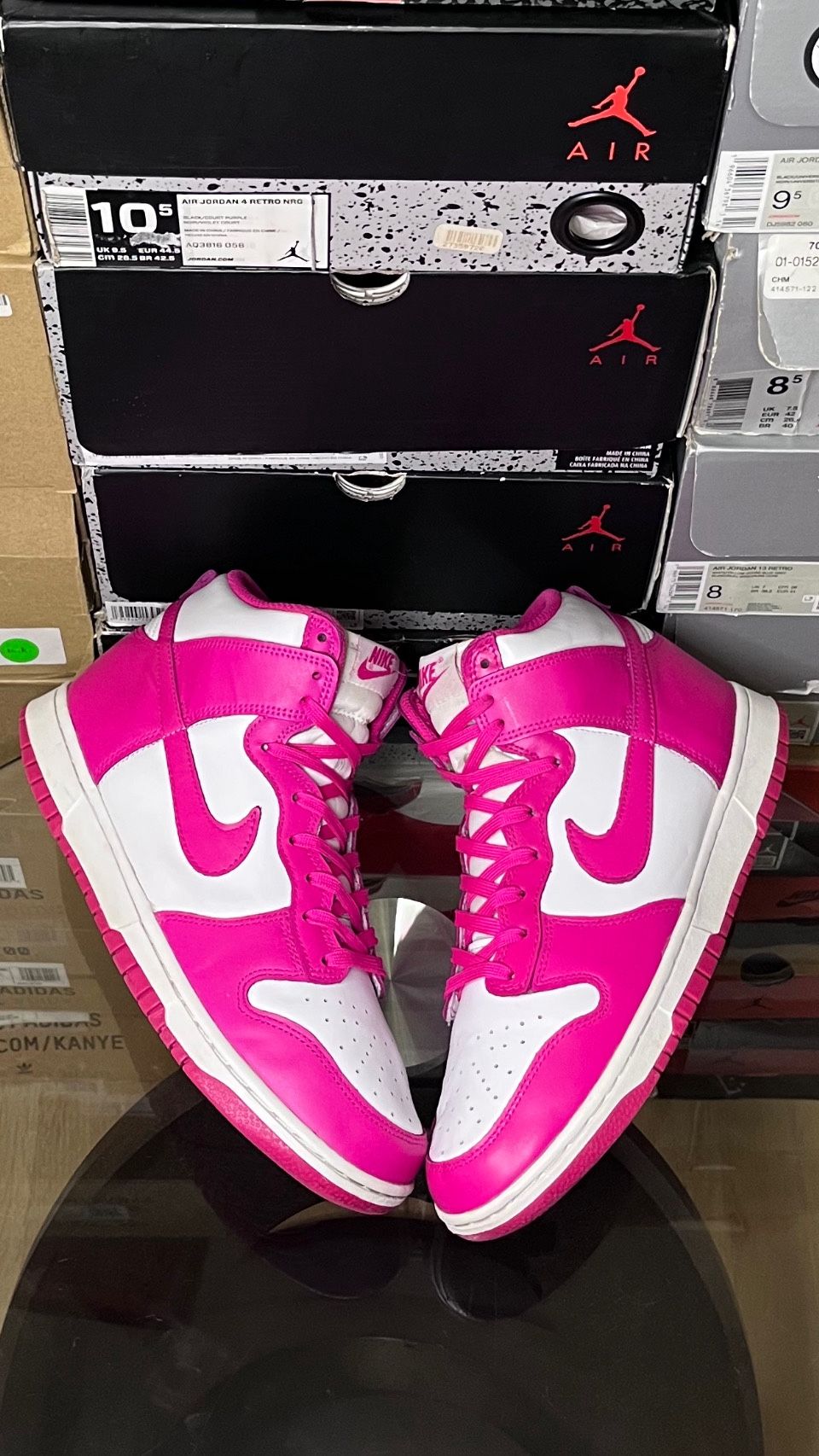 nike wmns dunk high pink prime