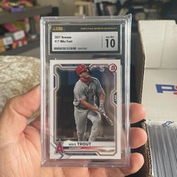 2021 Bowman Mike Trout