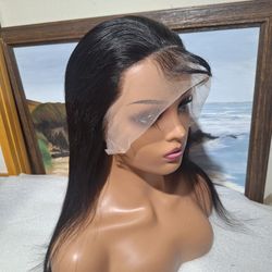 100 Percent Pure Human Hair Lace Front Wig 