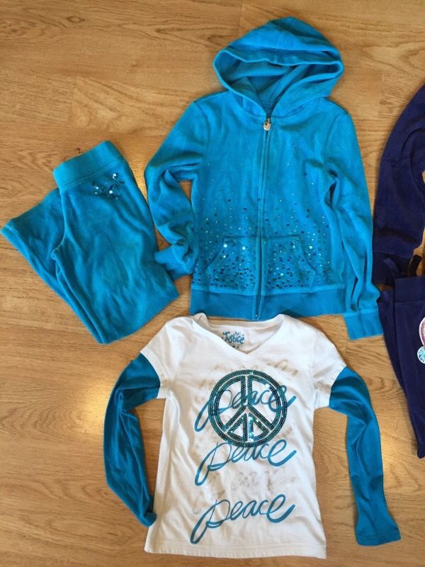 Justice size 6 jumpsuits