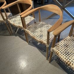 Set Of 4 Wooden Chair Set