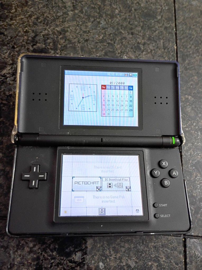 Nintendo DS Lite Usg-001 Cobalt Blue Console