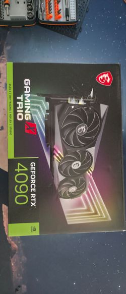 MSI NVIDIA GeForce RTX 4090 Gaming X Trio RGB Triple Fan 24GB GDDR6X