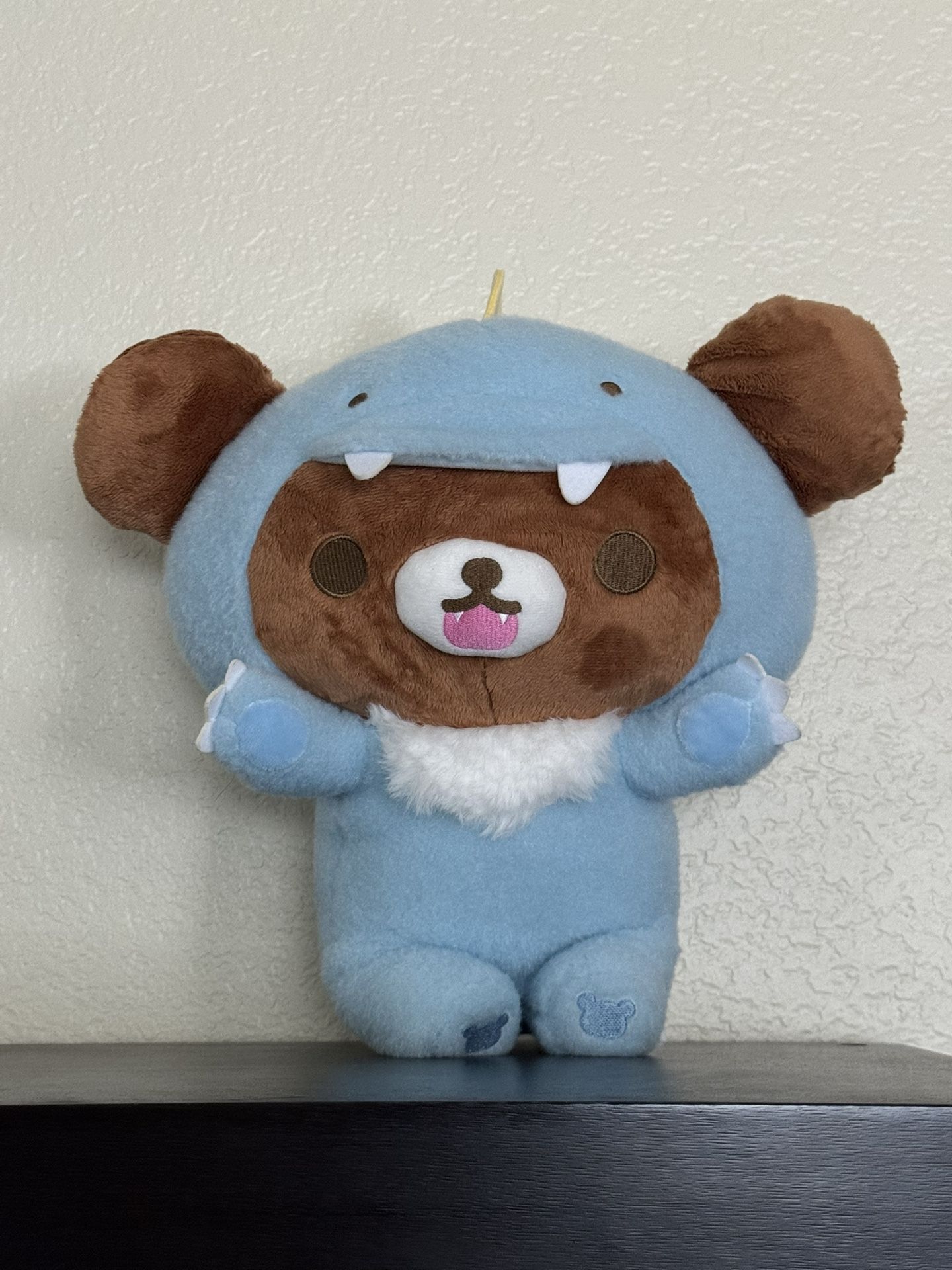 Chairokoguma blue dinosaur plushie 14in