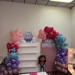 Gabby Dollhouse Party Balloons 