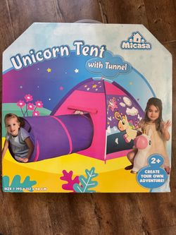 Unicorn Tent with Tunnel