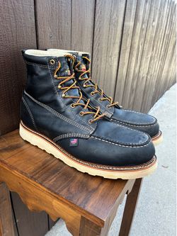 Thorogood AMERICAN HERITAGE – BLACK SAFETY TOE  SIZE 12EE