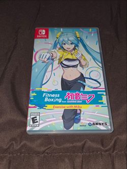 Fitness Boxing Hatsune Miku Nintendo switch game