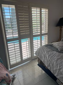 Sliding door shutters 72 x 82 inches