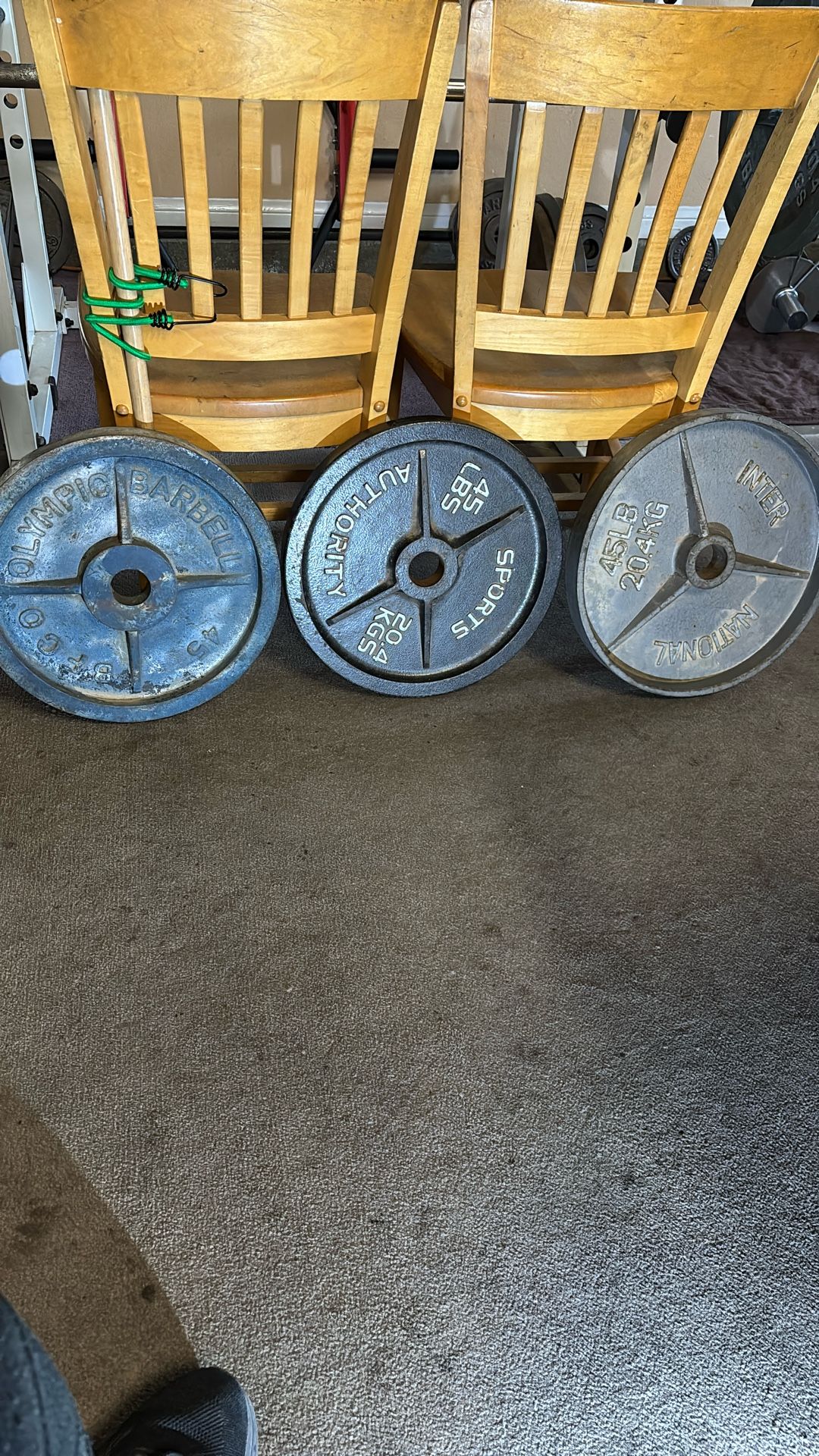 45 Pound Olympic Plates