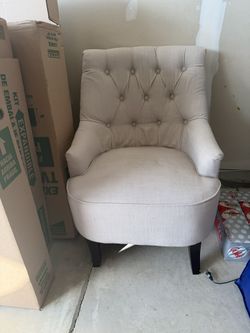 Beige Corner Chair