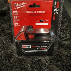$40 Milwaukee M18 Battery