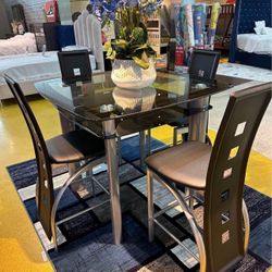 Brand new Dining set in box- Shop now pay later $49 down🔥Free Delivery🔥 