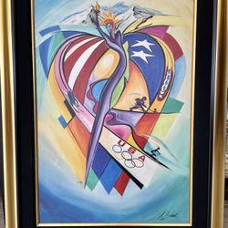 Alfred Gockel “USOC Olympic Celebration” Hand Signed and Numbered