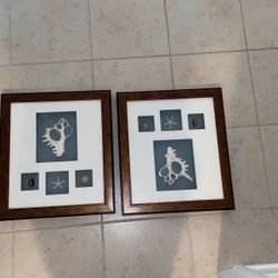 Ocean Themed Wall Art (set Of 2$
