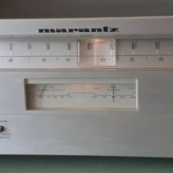 Vintage 70s Marantz ST300 AM/FM Stereo Gyro-Touch Tuner Silver Face Audiophile Hi-Fi Collectors Equipment Rare Mid Century Japan
