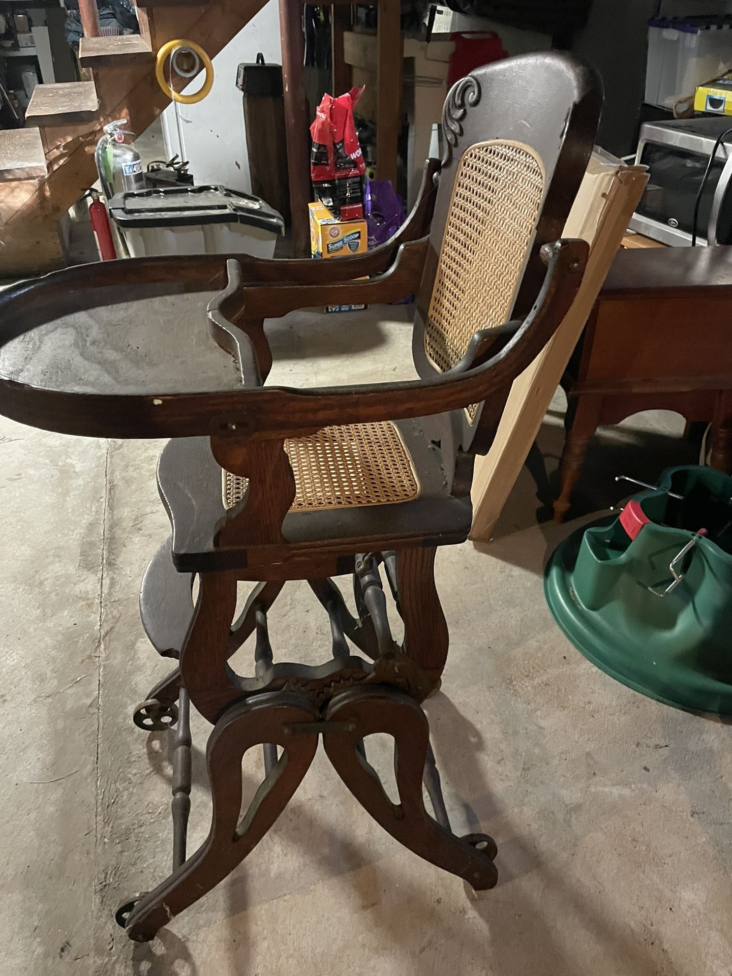 Antique High Chair/Rocker