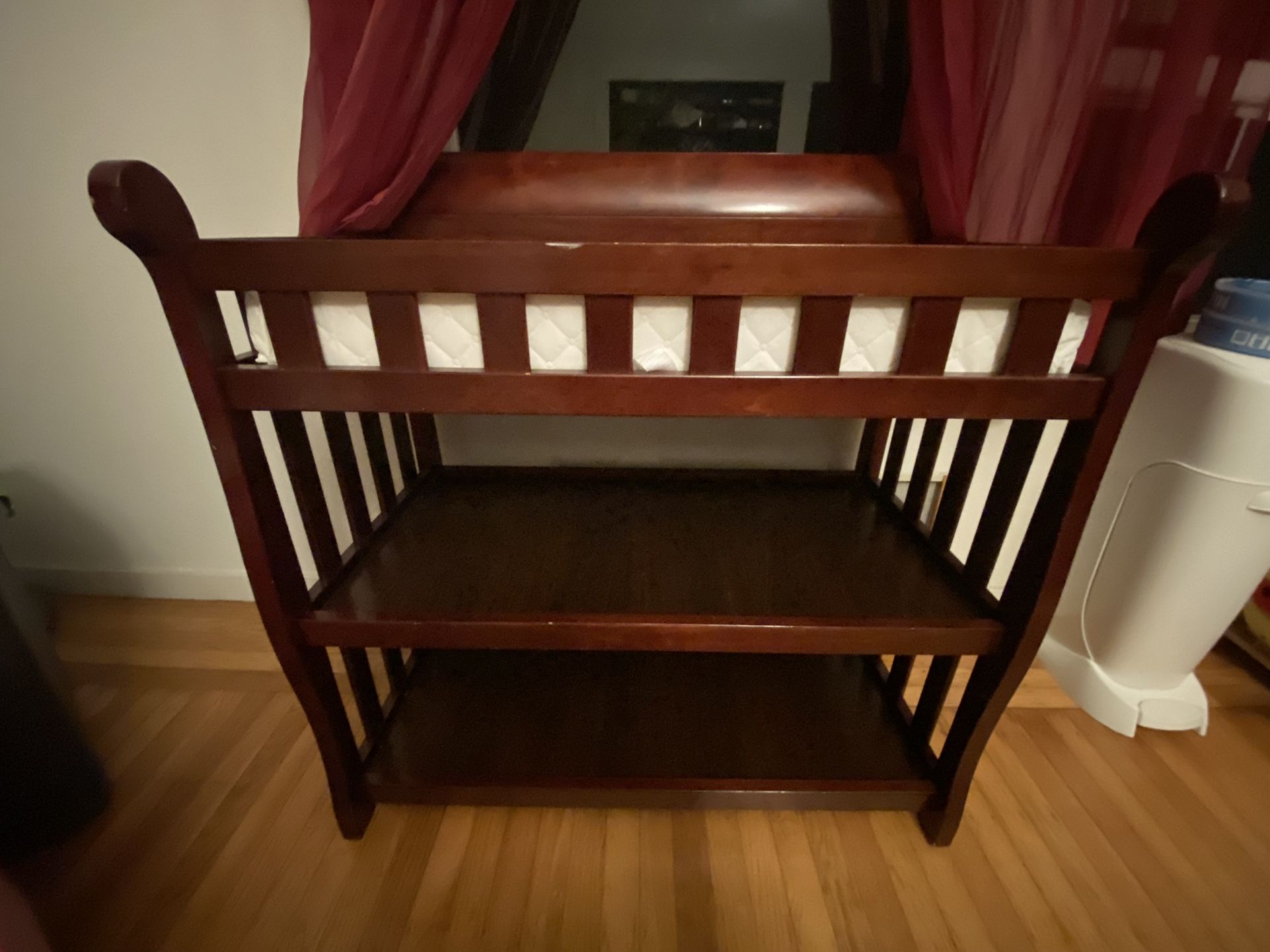 Cherrywood Changing Table 