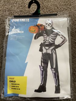 Fort nite skull trooper costume