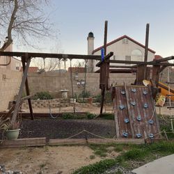 Playground With Swing set.