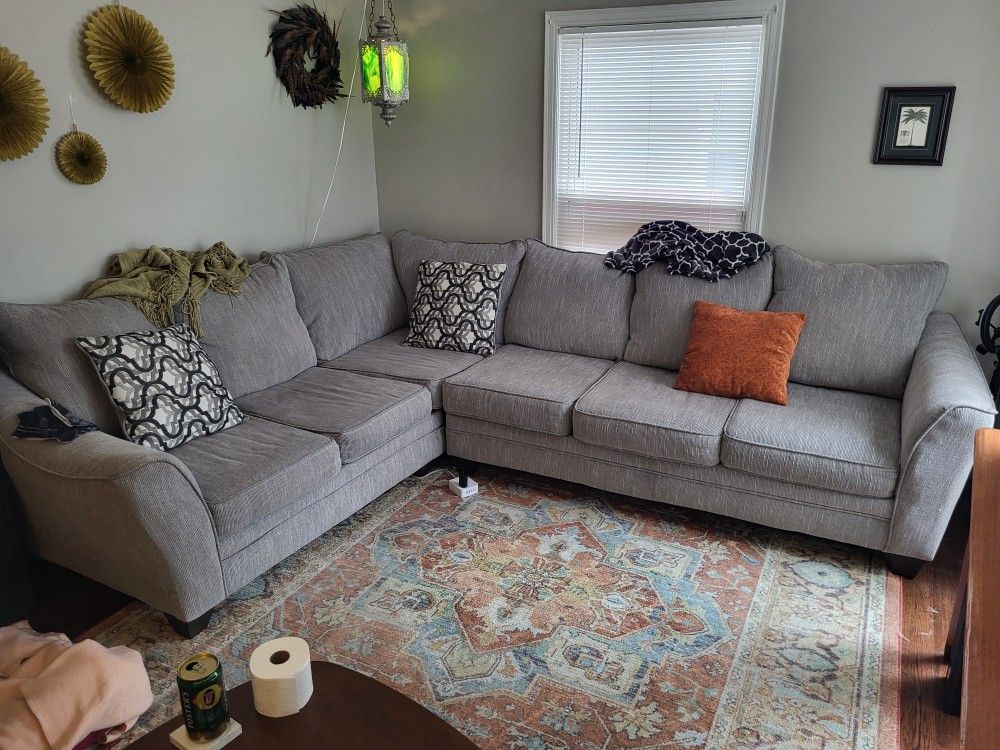 Grey Sectional Couch