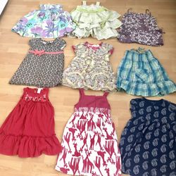 3T Summer Dresses- 9 Pieces 
