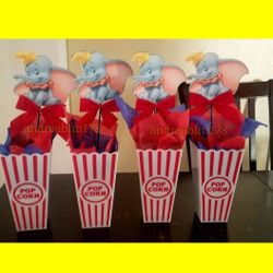 Handmade Centerpieces, Invitations, Party Decor And More Lelo And Stitch, Dumbo, Monsters Inc. Etc.