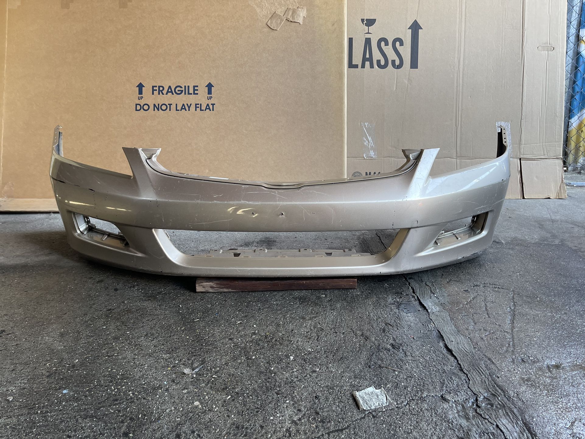 2006 - 2007 Honda Accord Sedan Front Bumper Cover OEM