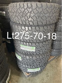 4 new lt275-70-18 at