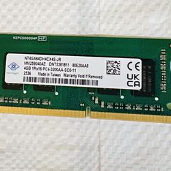 4GB DDR4 RAM FOR LAPTOP 💻 @3600MHz SODIMM Single Module